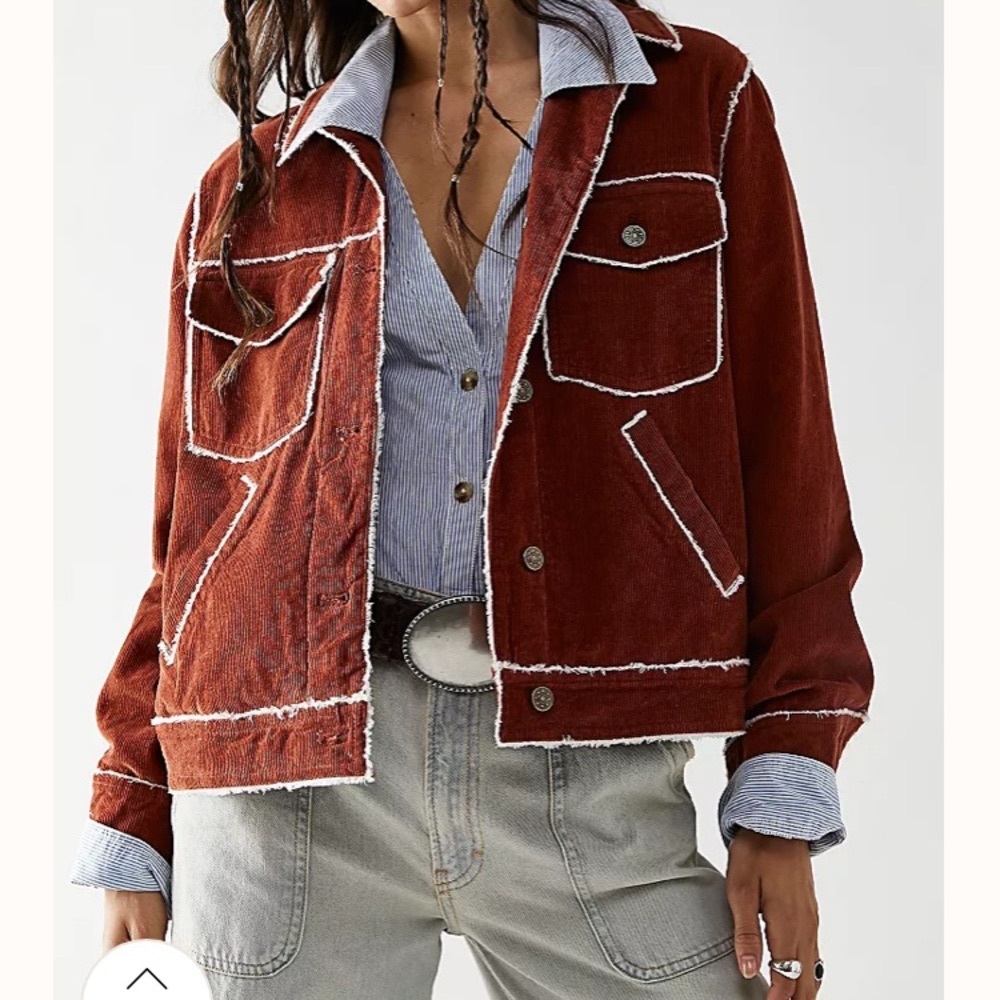 Free people heartland work wear jacket